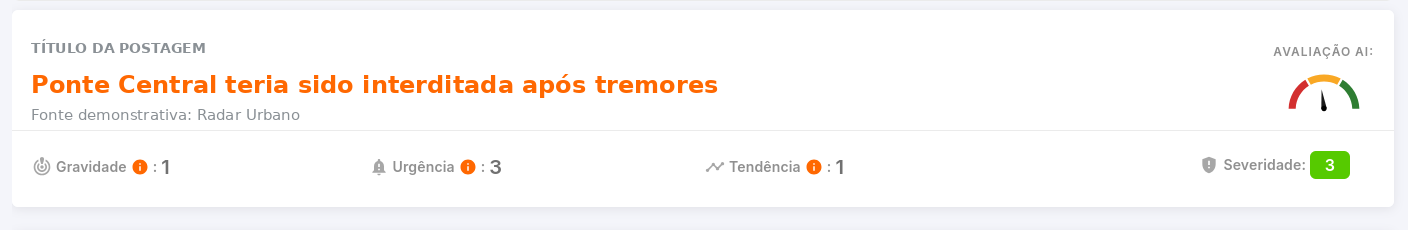 Detalhe de uma Postagem na dEnodare